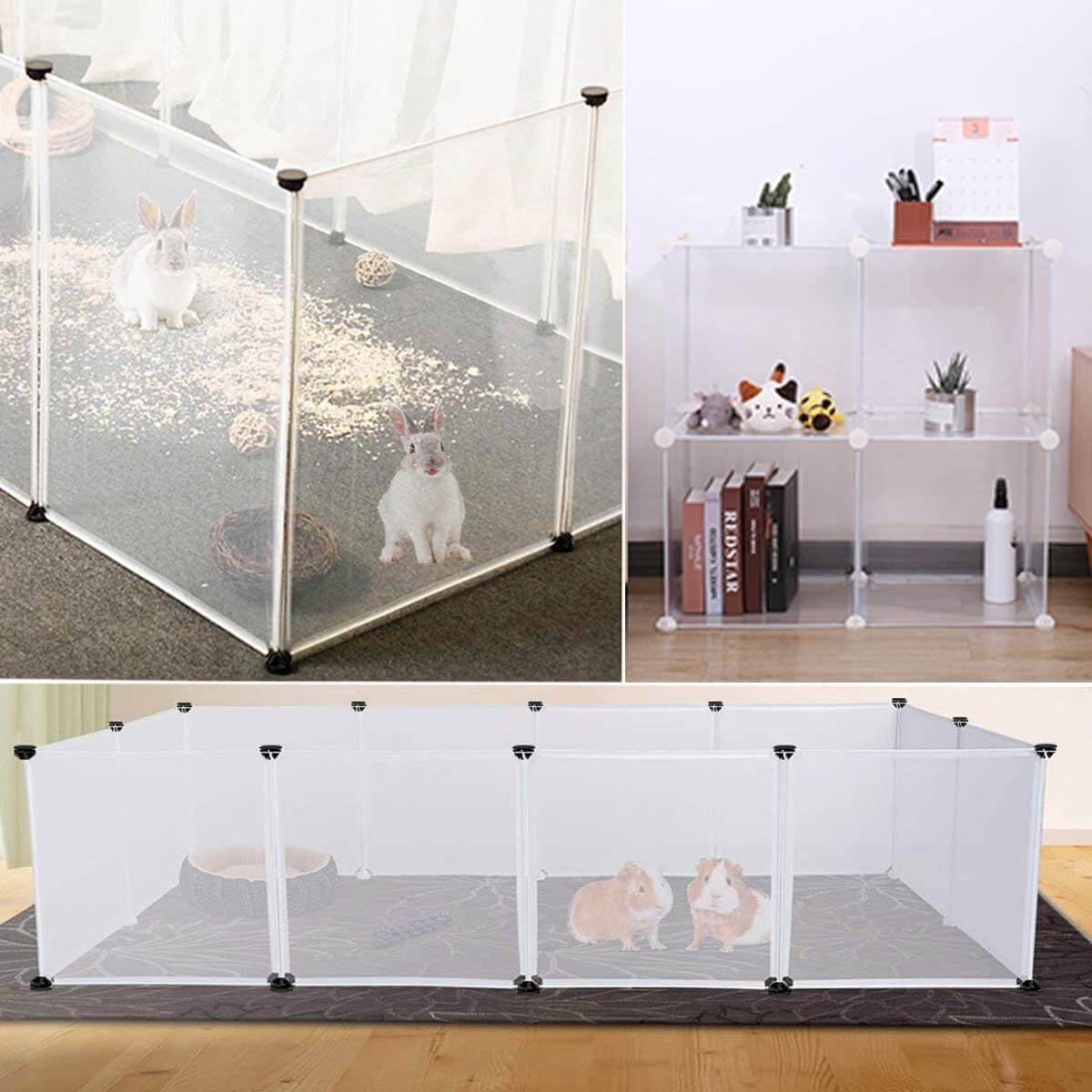 Pet Cat Dog Playpen Pen