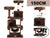 Cat Tree House – Multi-Level Cat Tree House with Hammock
