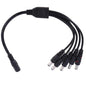 Cctv Security Camera Power Splitter Cable 12V
