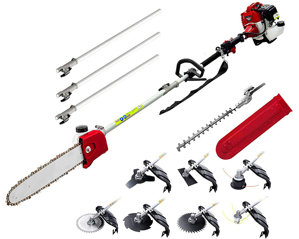 62CC Petrol Pole Chainsaw Saw Brush Cutter