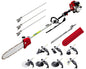 62CC Petrol Pole Chainsaw Saw Brush Cutter