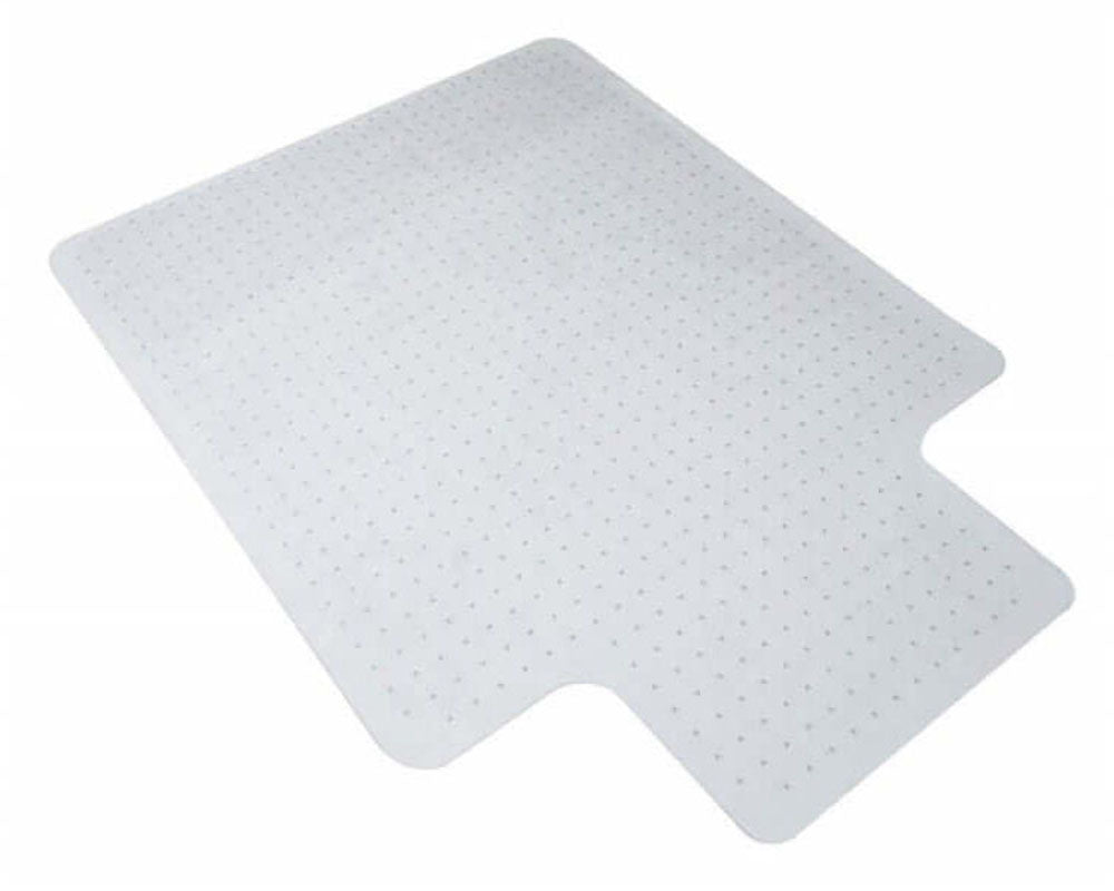 Transparent PVC Carpet Chair Mat - Heavy Duty Floor Protector for Home Office