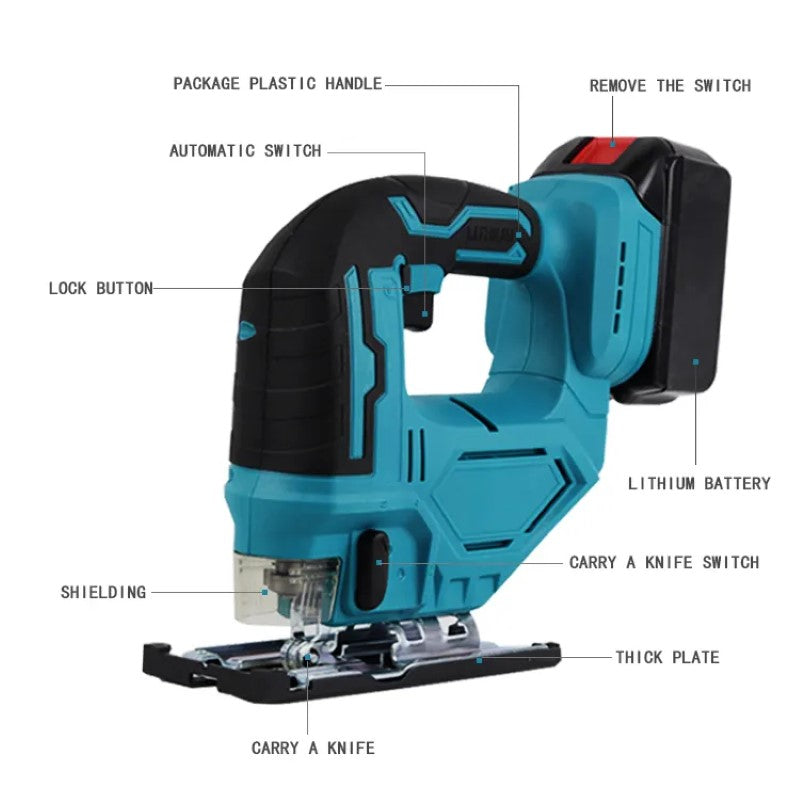 5'' Circular Saw Cordless Brushless Wood Cutting For Makita 18V Battery
