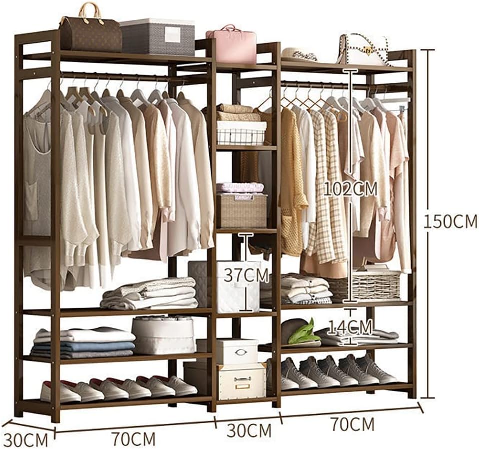 Bamboo Heavy Duty Garment Rack