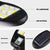 LED 72 COB Solar Powered PIR Motion Sensor Security Wall Light