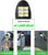 LED 72 COB Solar Powered PIR Motion Sensor Security Wall Light