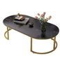 Modern Coffee Table with Gold Legs