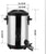 Coffee Hot Water Urn 10L
