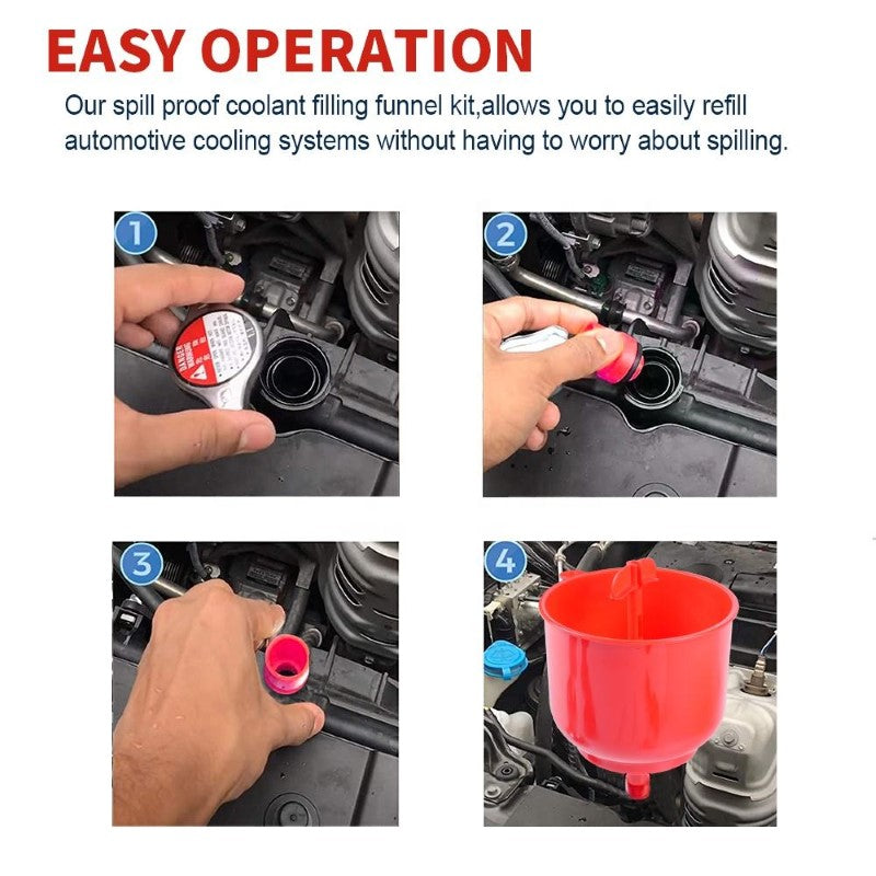 Spill-Proof Coolant Filling Kit – Your Ultimate Solution for Mess-Free and Efficient Cooling System Maintenance