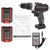 36V Multifunctional Electric Impact Cordless Drill – High-Power Lithium Battery Wireless Rechargeable Hand Drill for Home DIY Projects