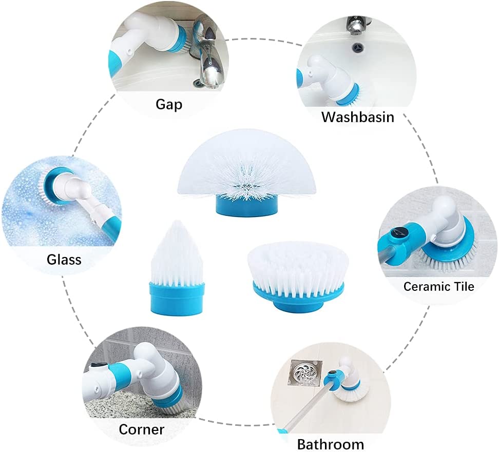 Cordless Scrubber Electric Cleaning Brush
