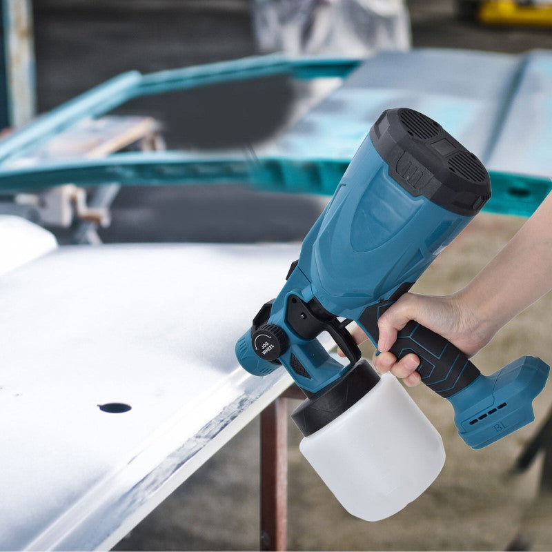 Makita Battery-Powered Electric Paint Sprayer – Effortless Painting for All Your Projects