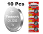 CR2032 Batteries 10 Pieces
