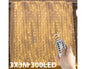 Curtain Lights LED Curtain Lights 3M x 3M Warm White for Window Decor