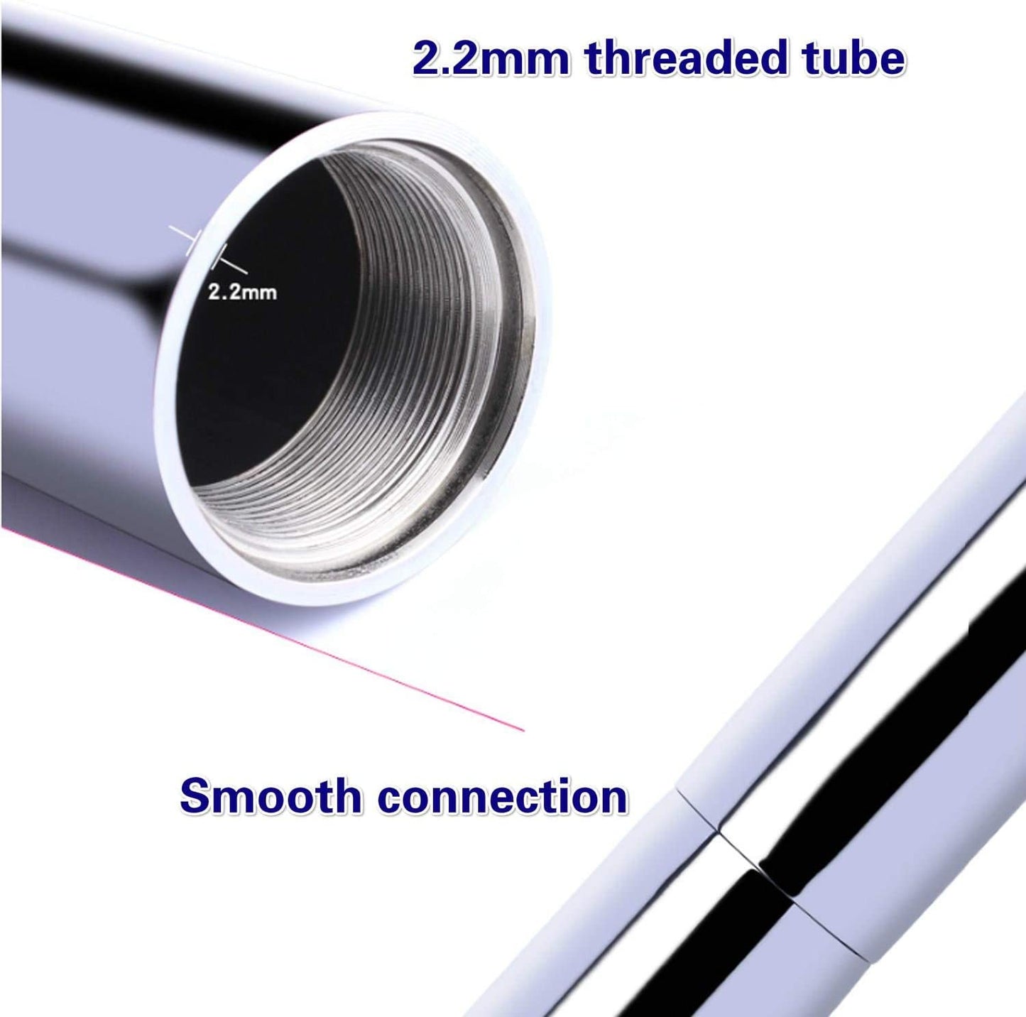 108-Inch Extendable Dancing Pole – 45mm Chrome Stripping Dancing Pole