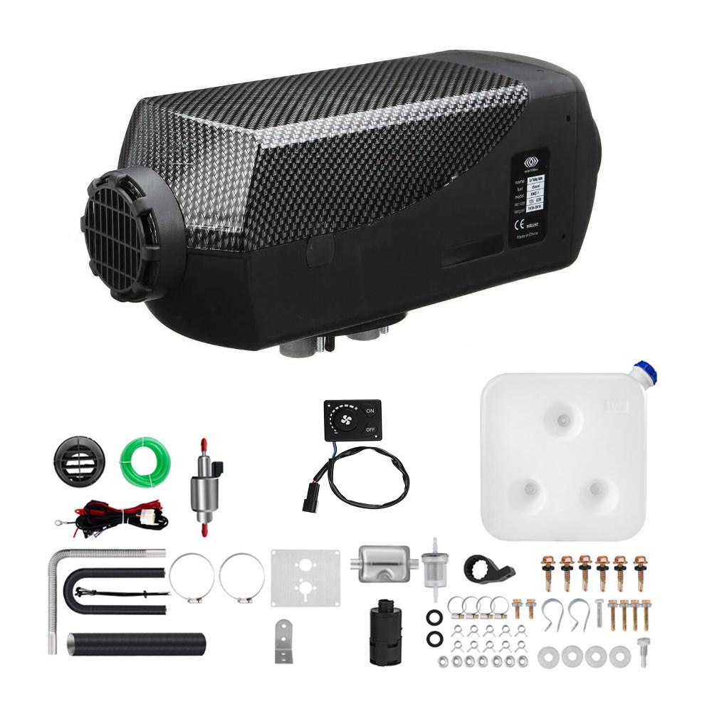 Diesel Air Heater 5kW 12V with Fan Switch