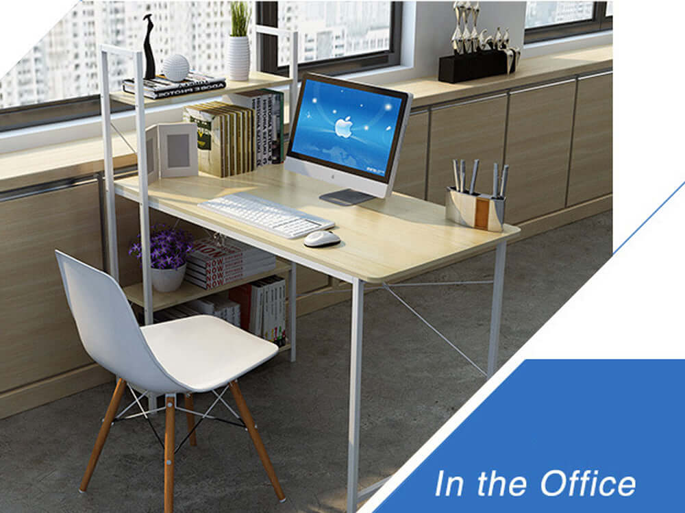 Computer Desk Study Desk Office Desk Modern Wooden Design