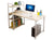 Computer Desk Study Desk Office Desk Modern Wooden Design