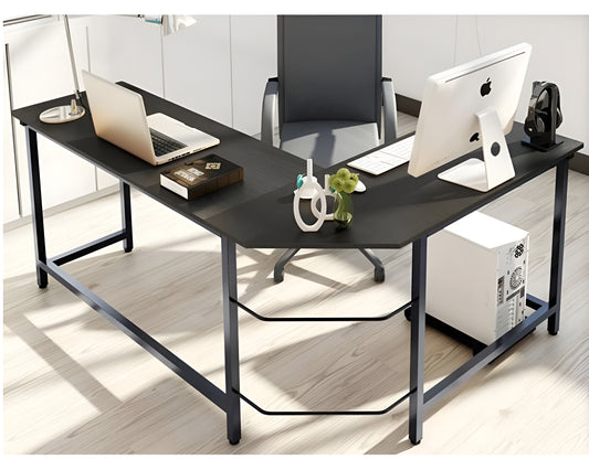 Corner Desk - Keyboard Tray