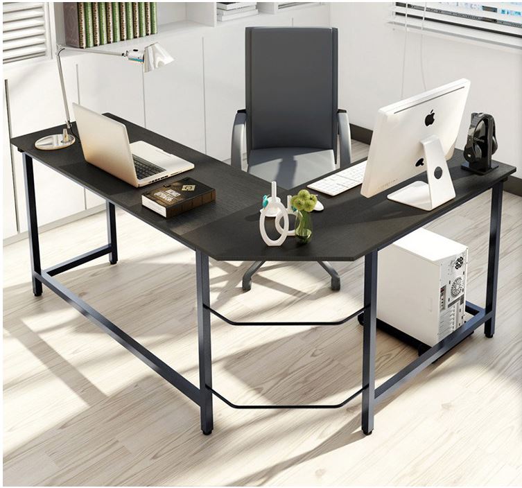 Corner Desk - Keyboard Tray