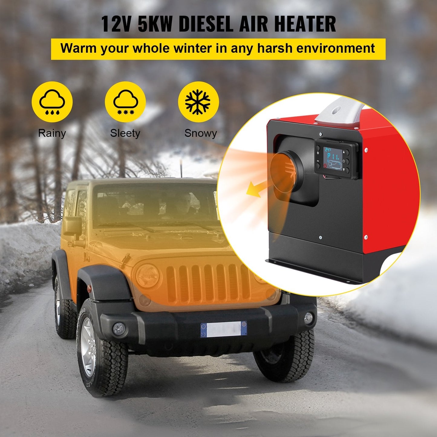Diesel Heater With Controller