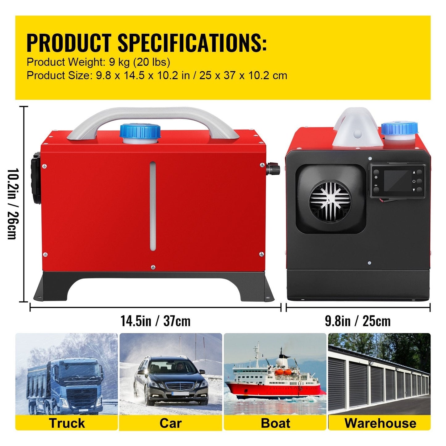 Diesel Heater With Controller