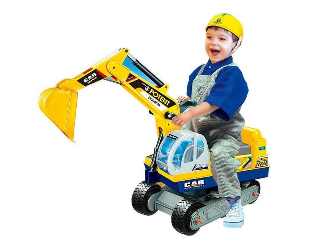 Construction Ride-On Excavator Digger