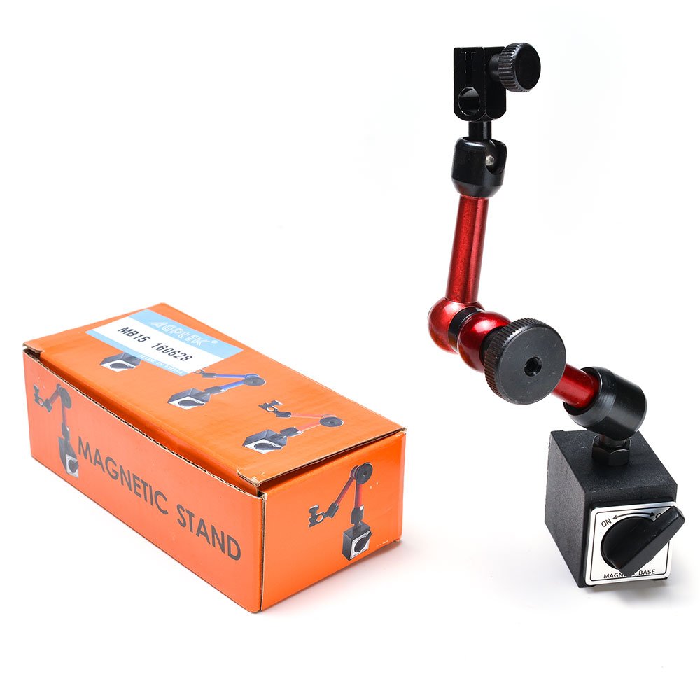 Mini Flexible Magnetic Base Holder Stand Tool for Dial Indicator