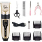 Dog Clippers Pet Trimmer Cordless - Professional Grooming Kit for Dogs, Cats, and More