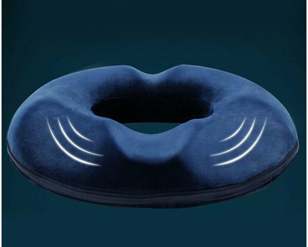 Orthopaedic Seat Cushion Tailbone Coccyx Pain Relief Memory Foam Donut Pillow