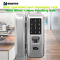 Glass Door Lock Keyless Electric Fingerprint Intelligent Lock