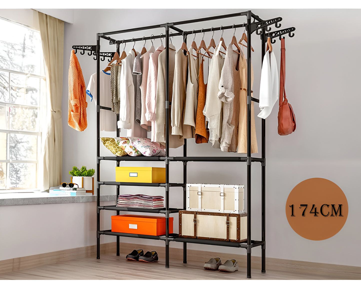 Clothes Garment Rack,  Garment Rack for Hanging Clothes