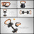 Adjustable Dumbbells Barbell Free Weight Dumbbell Set – 6-in-1 Multifunctional Home Gym Equipment for Strength Training