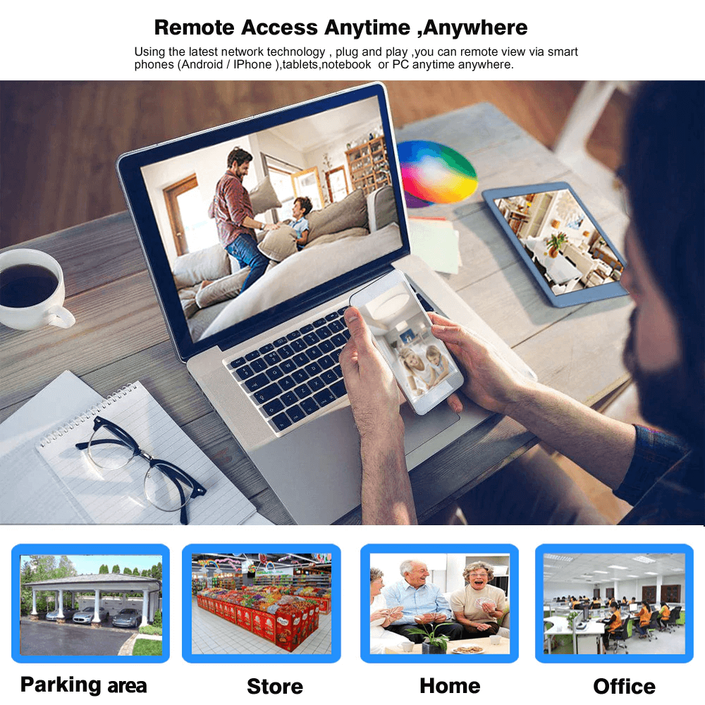 Security camera system 1TB Storage