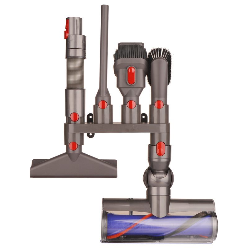 Dyson Attachment Storage Rack Holder – Wall Mount Dyson Attachment Holder
