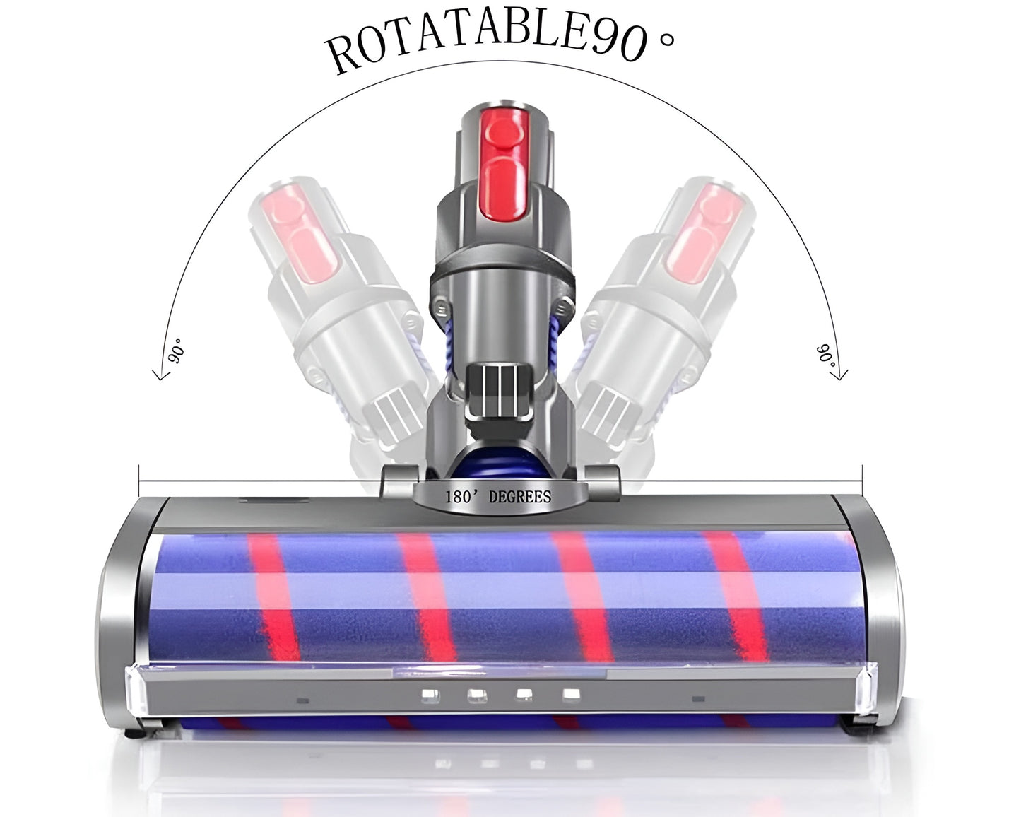 Replacement Dyson Soft Roller Cleaner Head for V7 V8 V10 V11 Cordless Vacuum