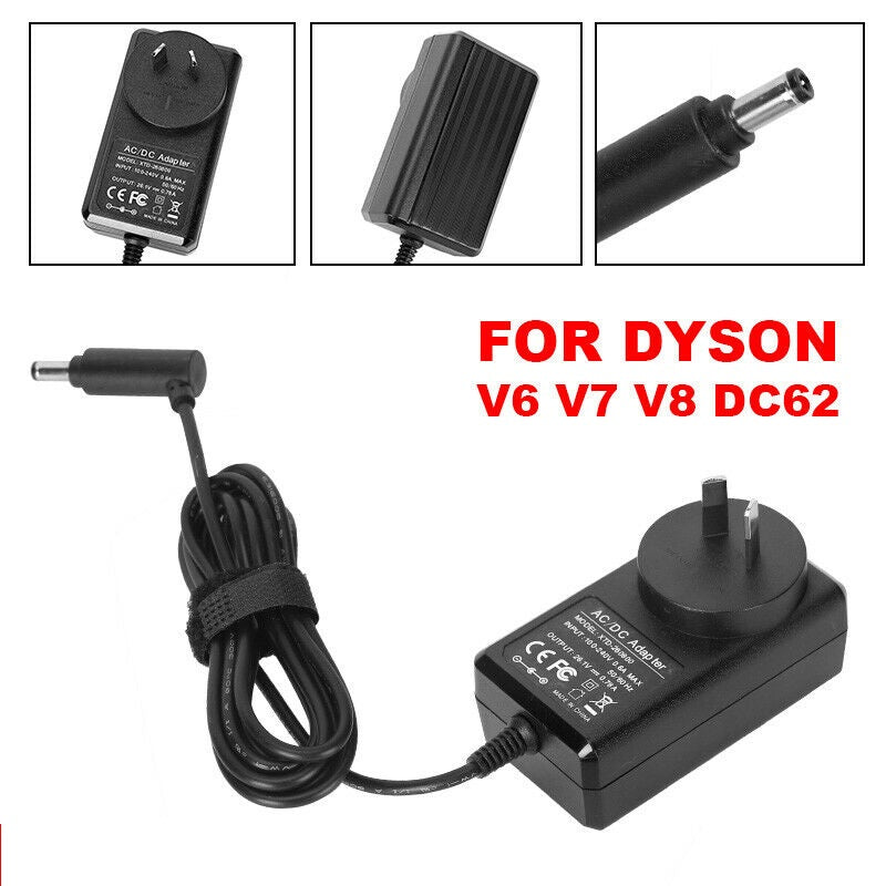 Battery Charger AC Adapter for Dyson Animal V6 V7 DC58 DC74 Vacuum Cleaner 26V