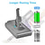 eplacement Battery for All Dyson V8 SV10 Vacuum Cleaners – 21.6V Lithium-ion 4000mAh, Compatible with V8 Animal, V8 Absolute, and More