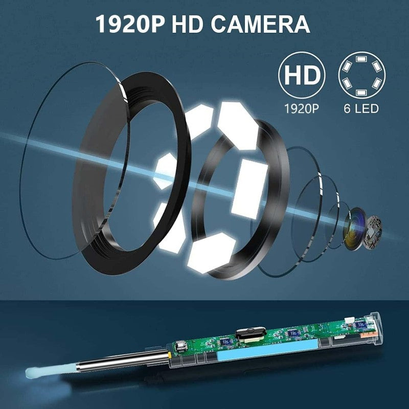 WiFi Ear Wax Remover Otoscope Camera