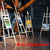 Studio Easel - A-Frame Wooden Easel - Adjustable, Foldable Floor Standing Easel for Art, Sketching, and Painting