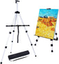 Aluminium Easel Artist Art Display Painting Shop Tripod Stand