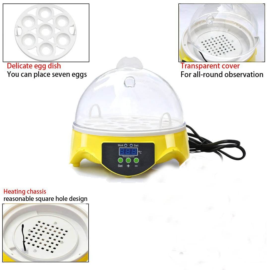 Egg Incubator Automatic 7 Eggs