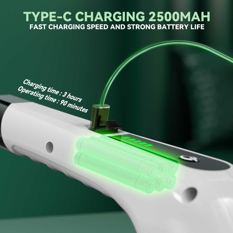 Electric Spin Scrubber Cordless Cleaning Brush Shower Scrubber With 7 Replaceable Brush Heads