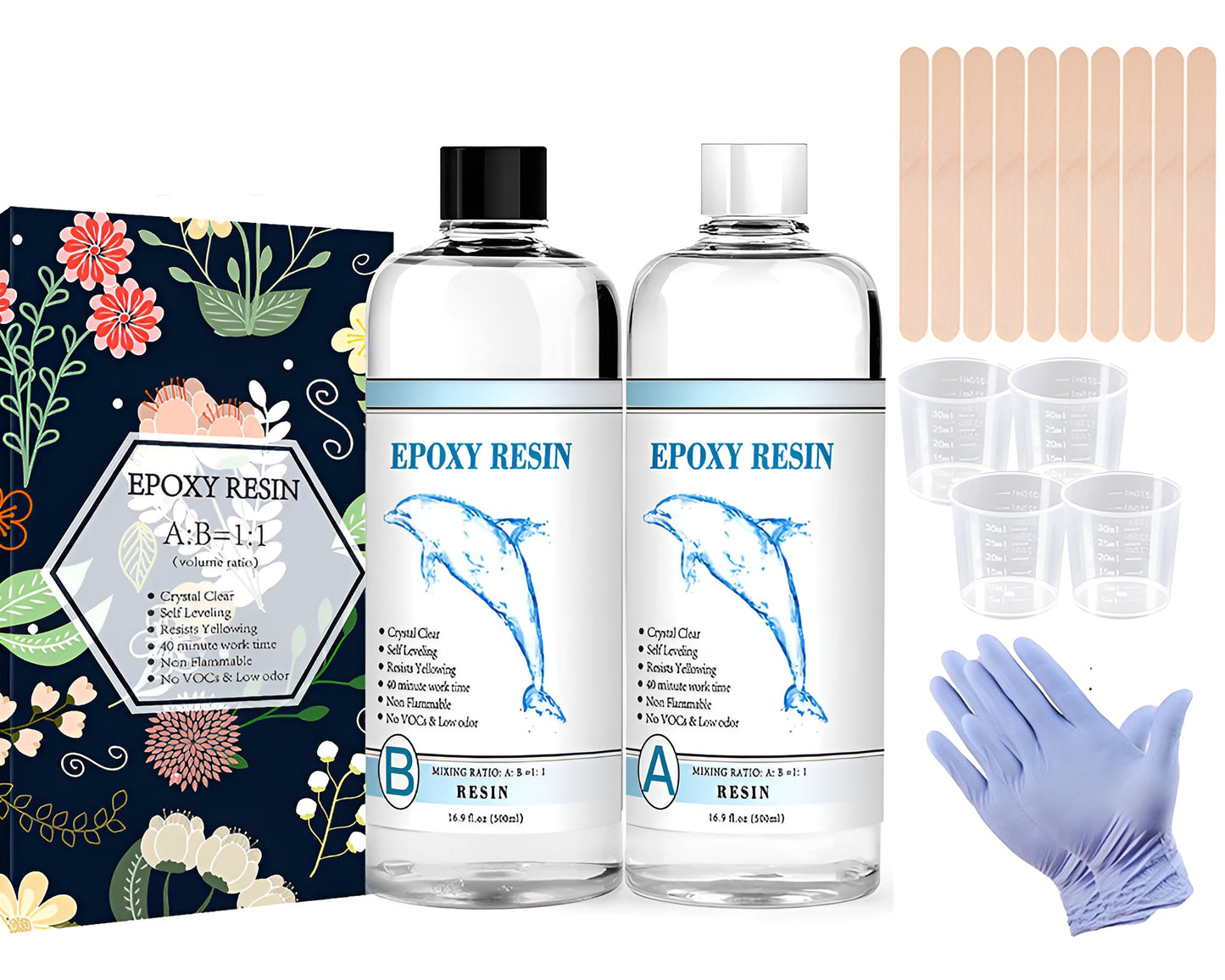 Epoxy Resin 1:1 Kit