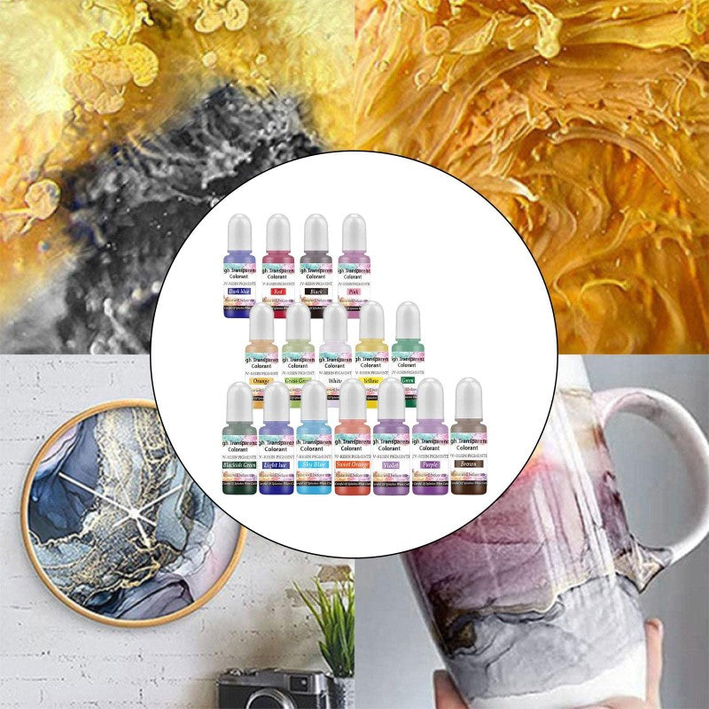 Epoxy Resin, 16oz Crystal Clear Resin, Casting and Coating Hardener Kit