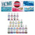 16pcs Epoxy Resin Pigment Set - Alcohol Liquid Colorant Dye