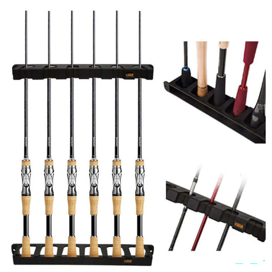 Fishing Rod Stand Wall Mounted Fishing Rod Holder
