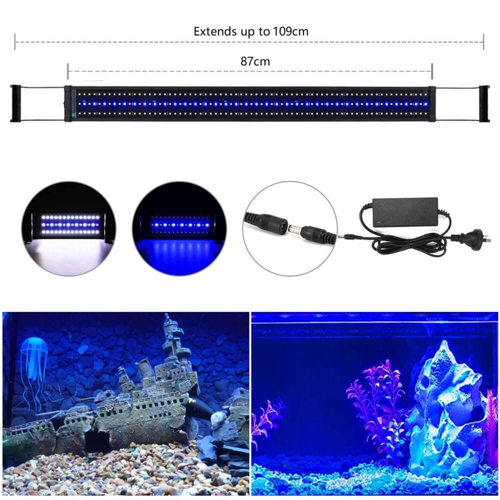Spectrum LED Aquarium Light with Adjustable Brackets 90cm