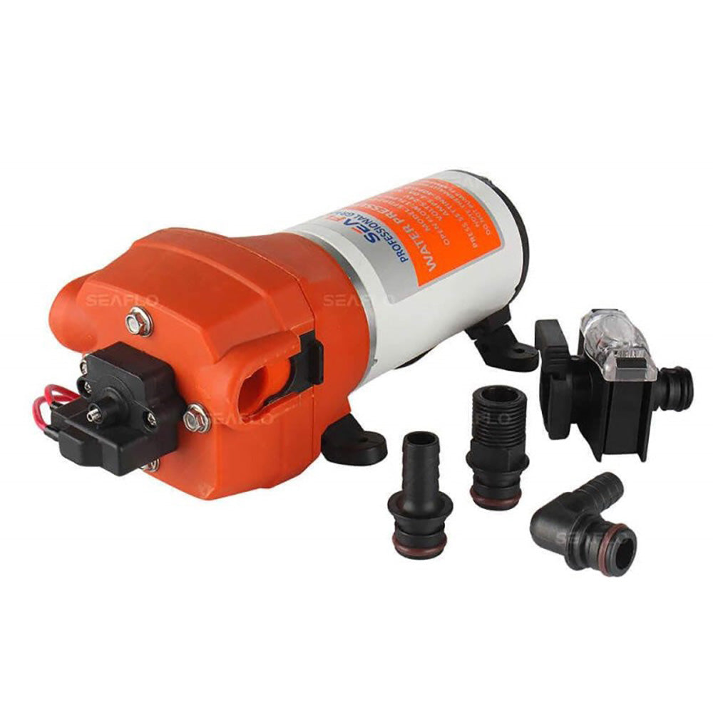 SEAFLO High Water Pressure 12V 40PSI Diaphragm Pump FL-40