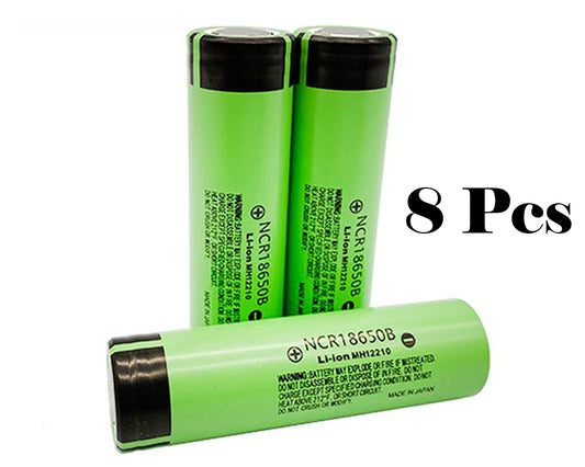 18650 Rechargeable Battery 8pcs